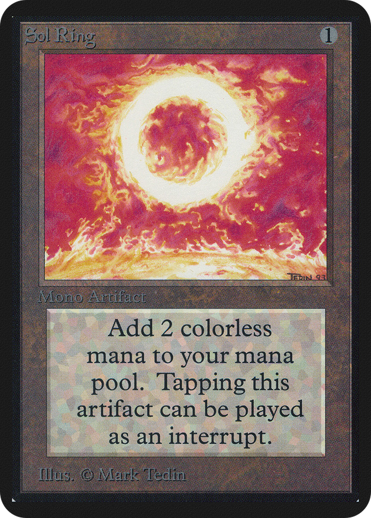 Magic: The Gathering - Sol Ring - Limited Edition Alpha