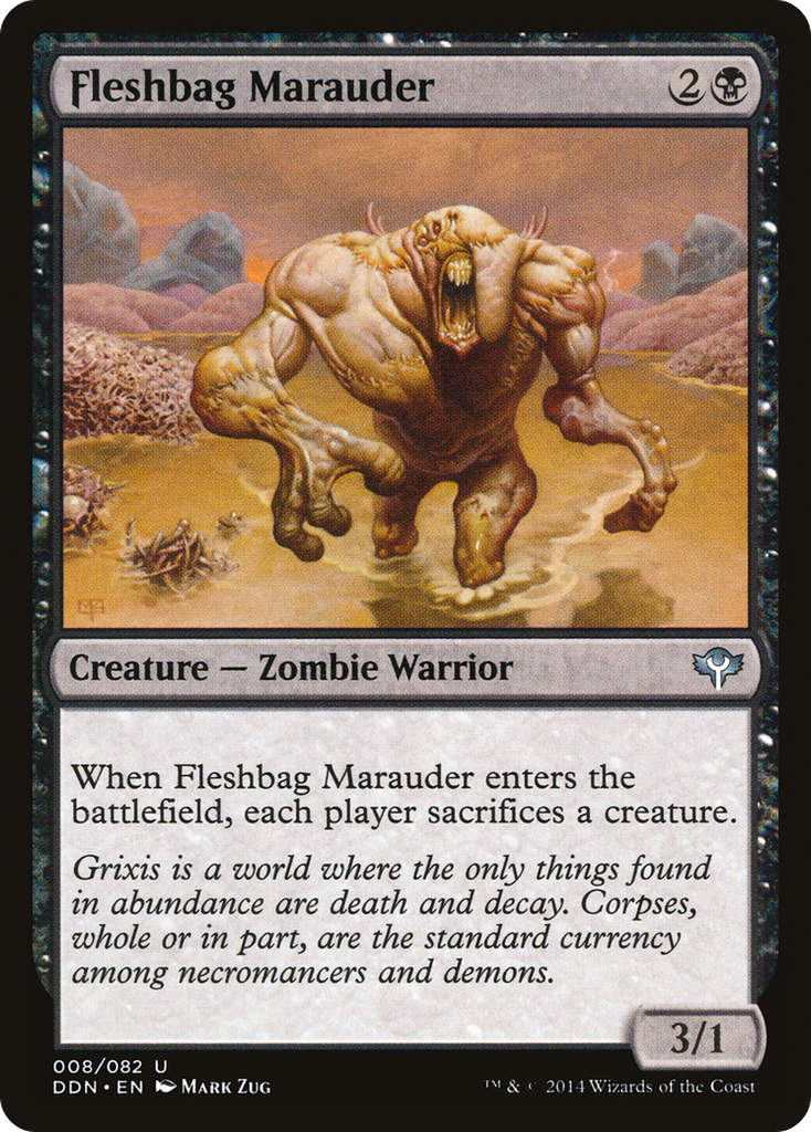 Magic: The Gathering - Fleshbag Marauder - Duel Decks: Speed vs. Cunning