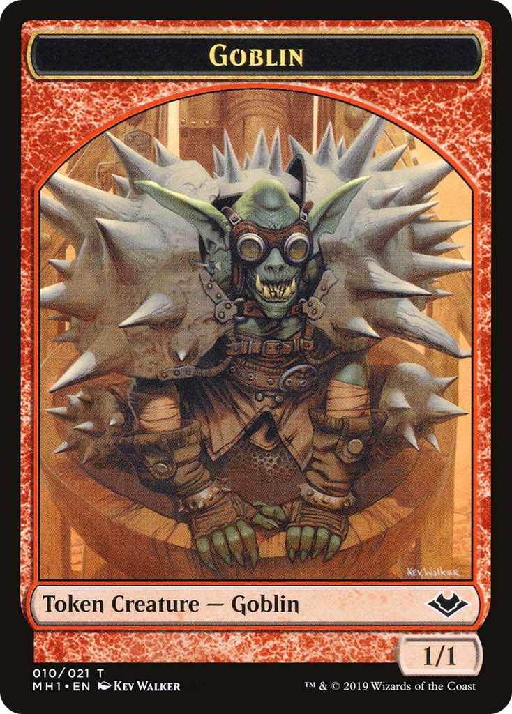 Magic: The Gathering - Goblin Token - Modern Horizons Tokens
