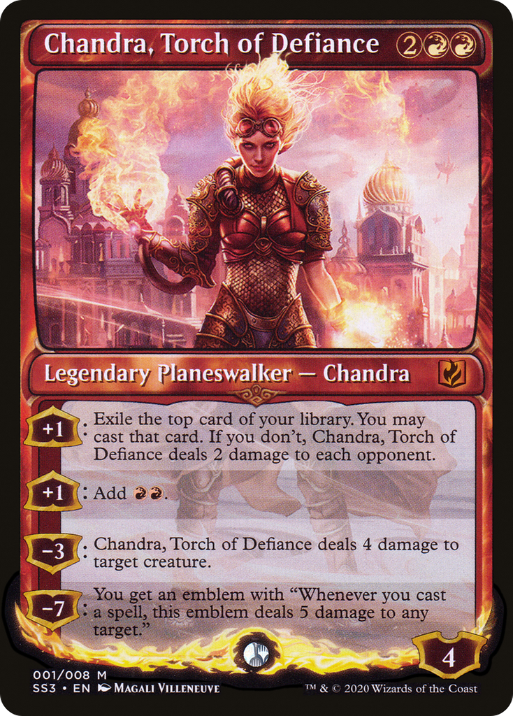 Magic: The Gathering - Chandra, Torch of Defiance Foil - Signature Spellbook: Chandra