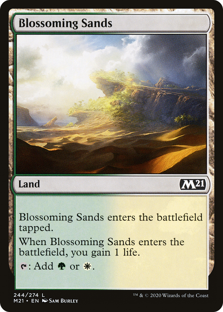 Magic: The Gathering - Blossoming Sands - Core Set 2021