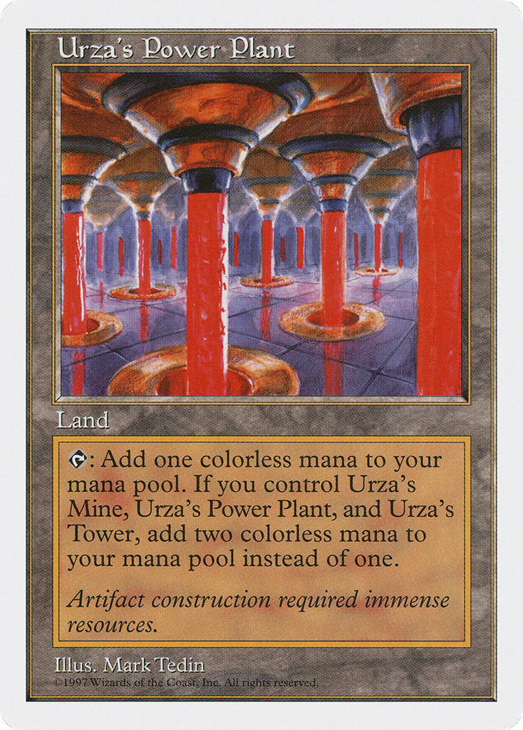 Magic: The Gathering - Urza's Power Plant - Fifth Edition
