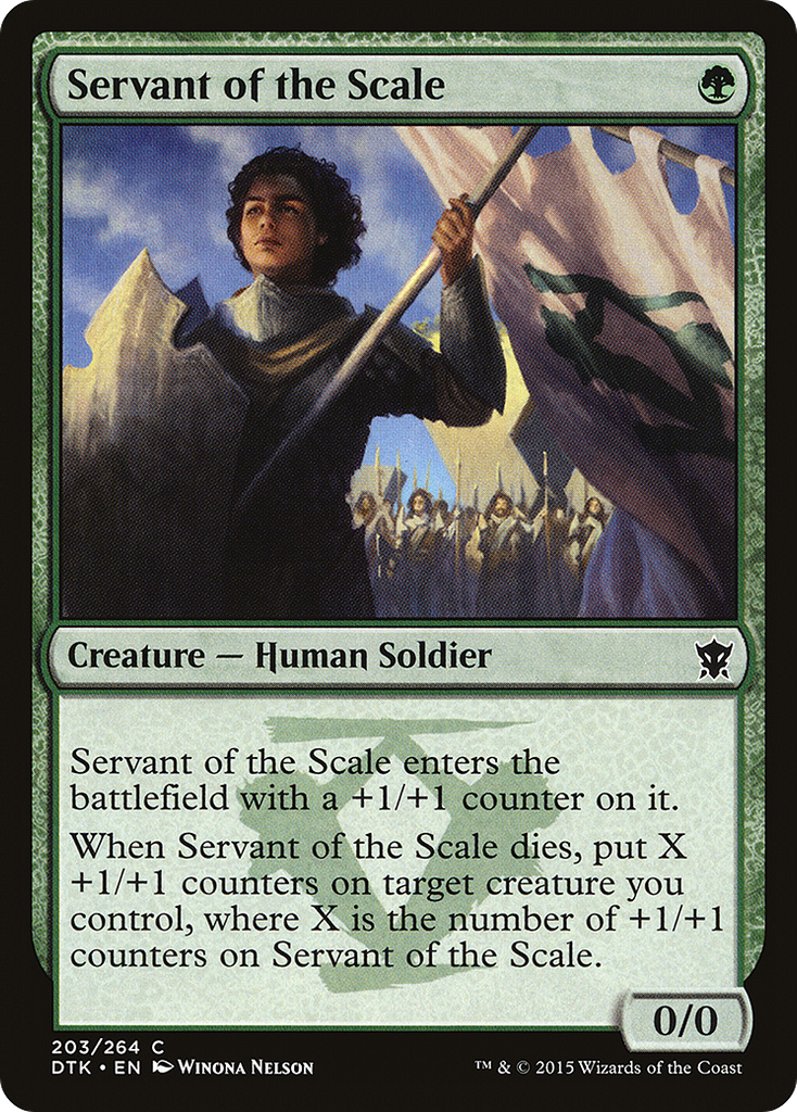 Magic: The Gathering - Servant of the Scale - Dragons of Tarkir