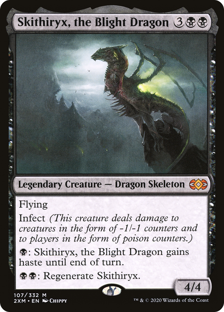 Magic: The Gathering - Skithiryx, the Blight Dragon - Double Masters