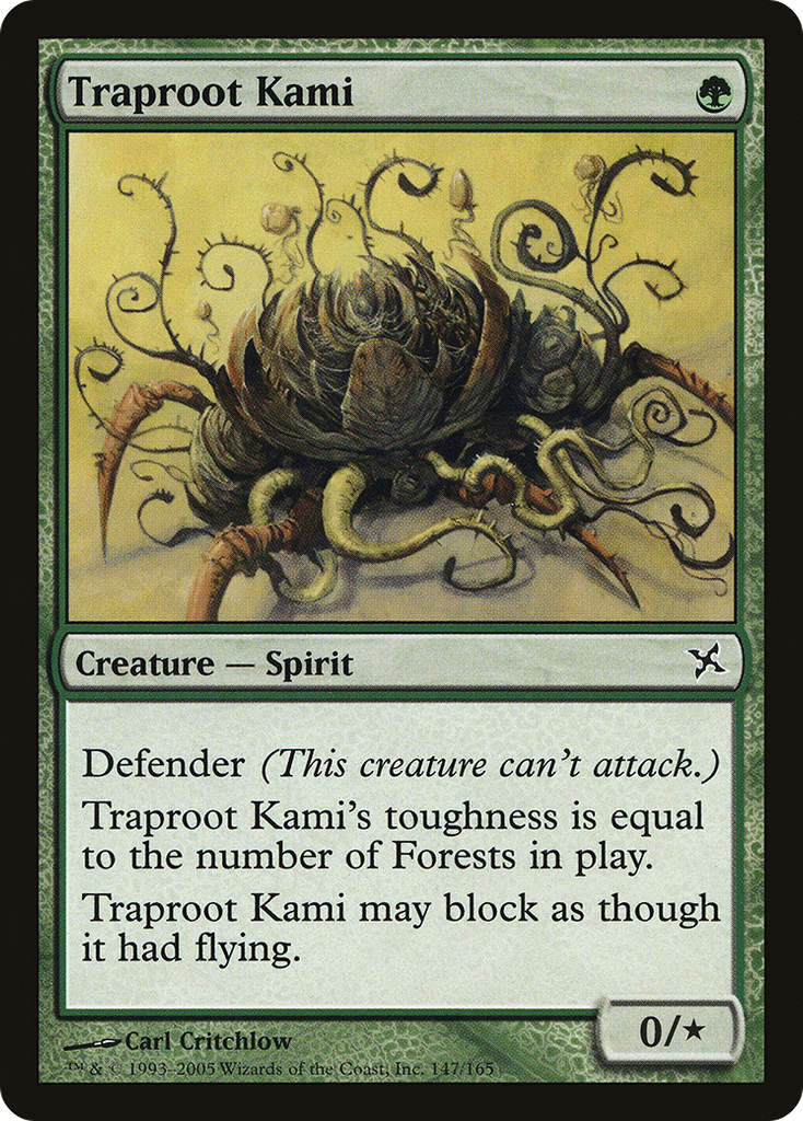 Magic: The Gathering - Traproot Kami - Betrayers of Kamigawa