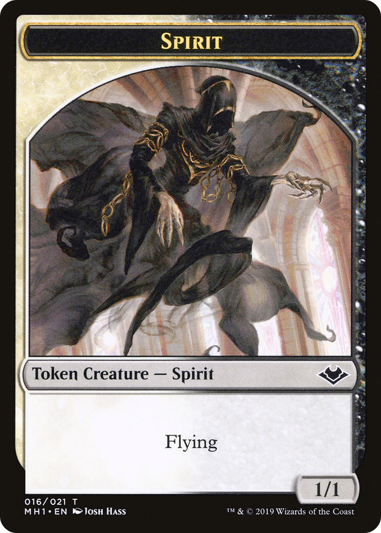 Magic: The Gathering - Spirit Token Foil - Modern Horizons Tokens