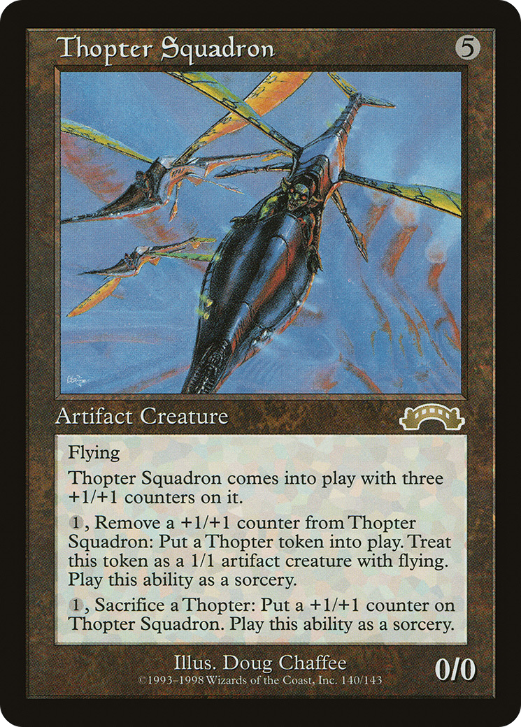 Magic: The Gathering - Thopter Squadron - Exodus