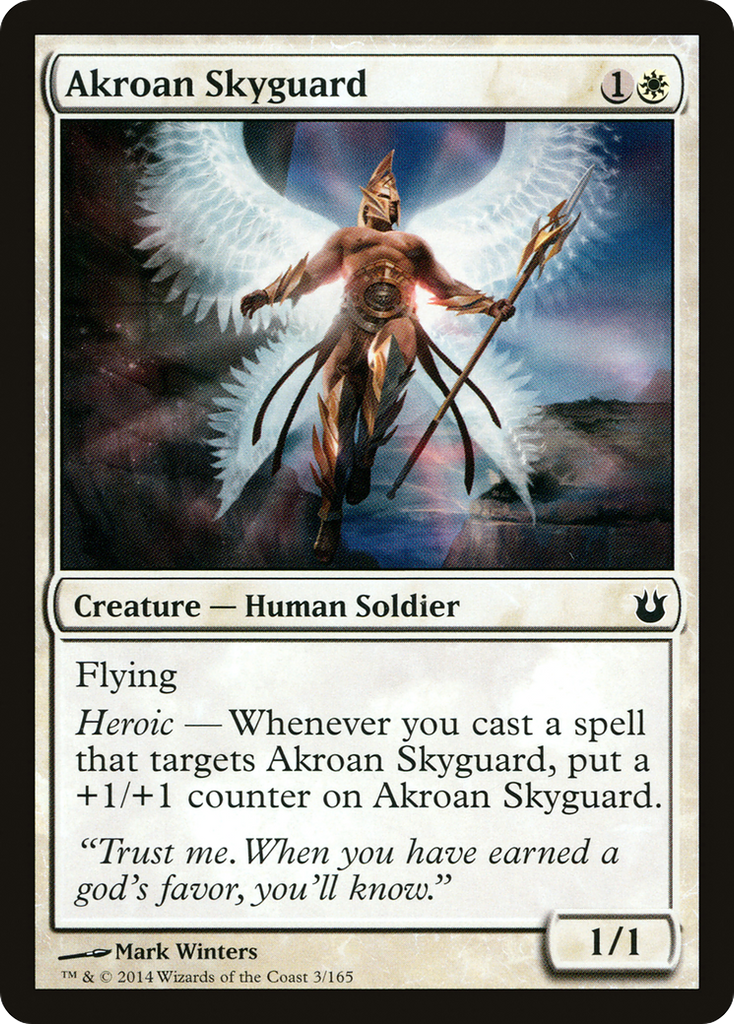 Magic: The Gathering - Akroan Skyguard - Born of the Gods