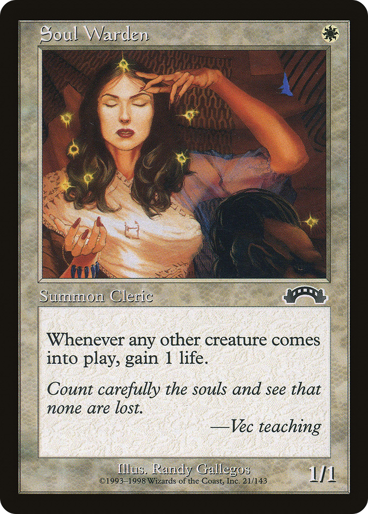 Magic: The Gathering - Soul Warden - Exodus