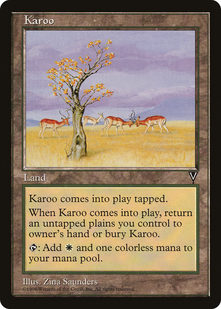 Magic: The Gathering - Karoo - Visions