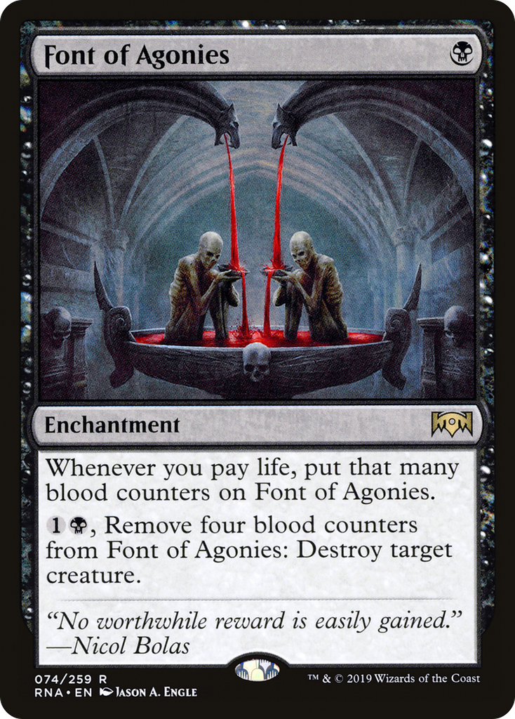 Magic: The Gathering - Font of Agonies - Ravnica Allegiance