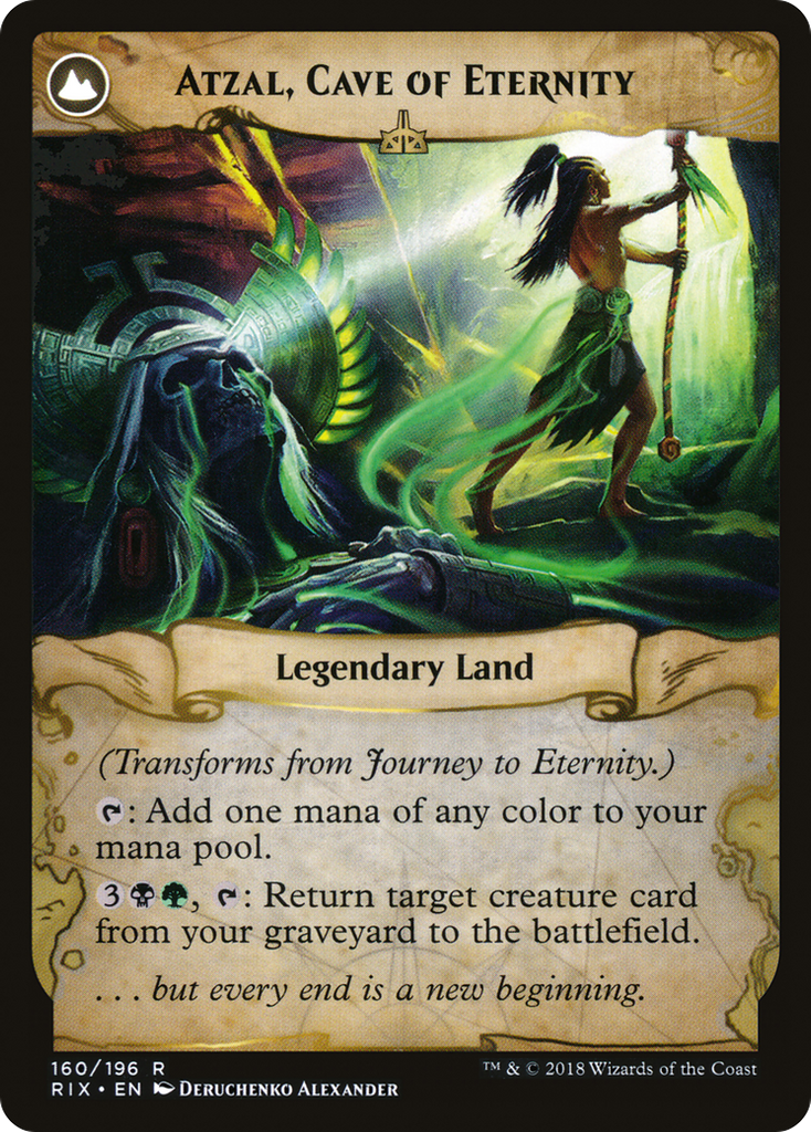 Magic: The Gathering - Journey to Eternity // Atzal, Cave of Eternity - Rivals of Ixalan
