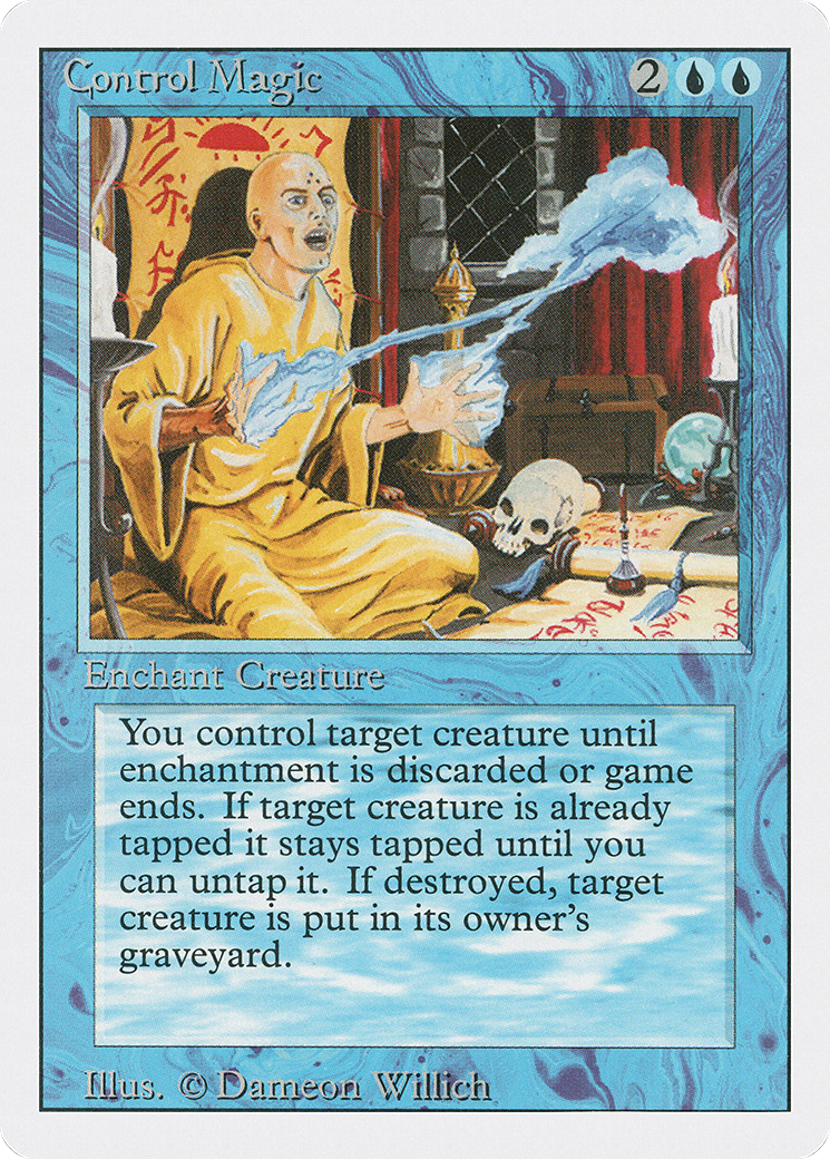 Magic: The Gathering - Control Magic - Revised Edition