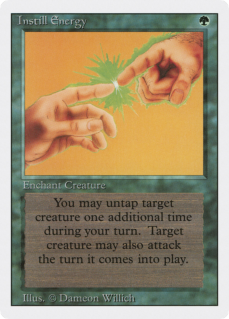 Magic: The Gathering - Instill Energy - Revised Edition