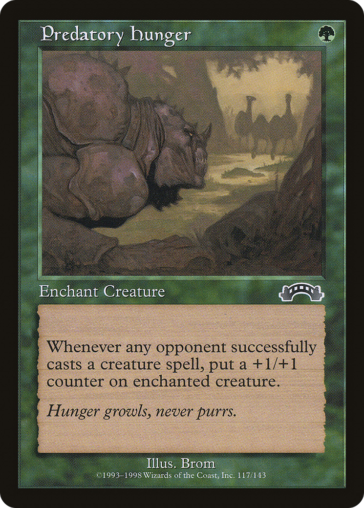 Magic: The Gathering - Predatory Hunger - Exodus