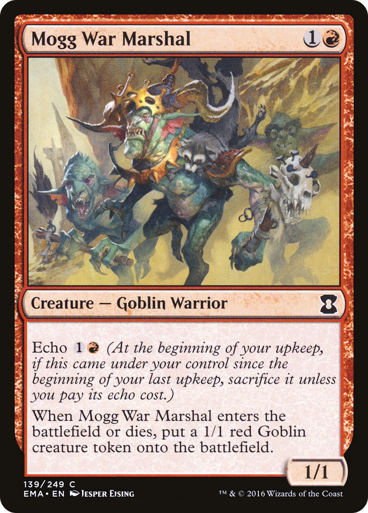 Magic: The Gathering - Mogg War Marshal - Eternal Masters