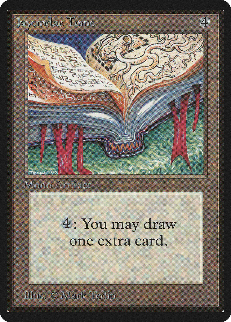 Magic: The Gathering - Jayemdae Tome - Limited Edition Beta