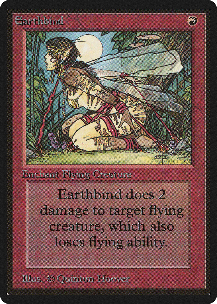 Magic: The Gathering - Earthbind - Limited Edition Beta