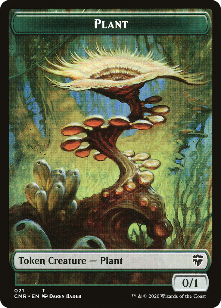 Magic: The Gathering - Plant Token - Commander Legends Tokens