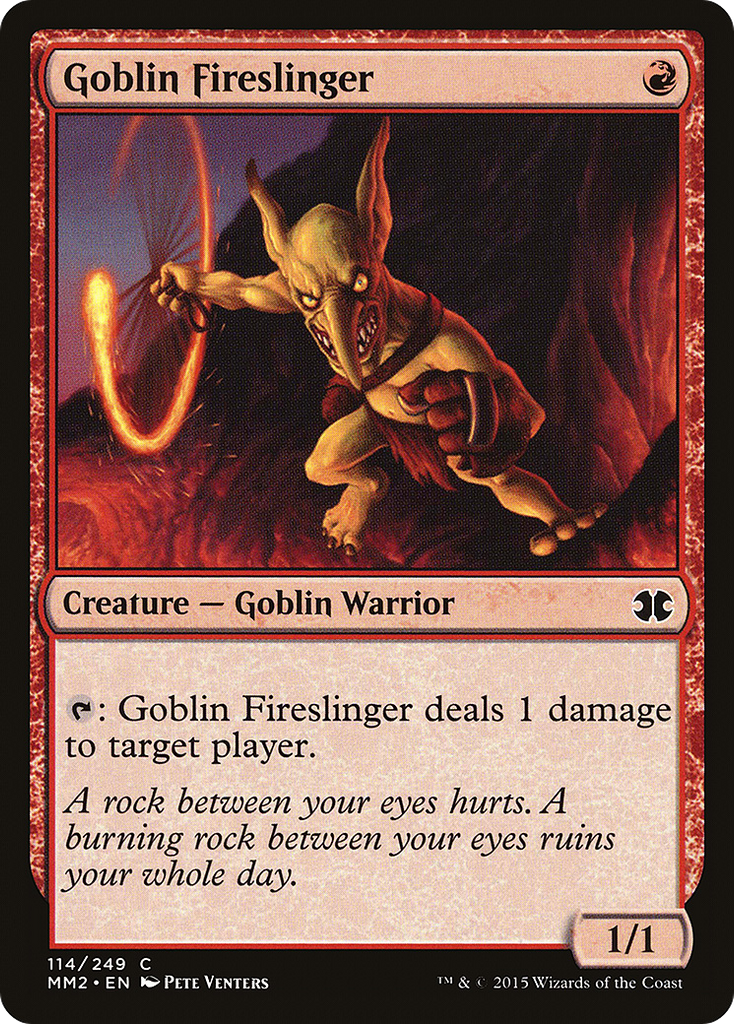 Magic: The Gathering - Goblin Fireslinger - Modern Masters 2015
