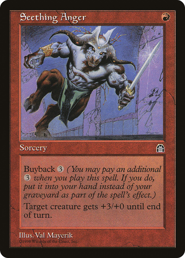 Magic: The Gathering - Seething Anger - Stronghold
