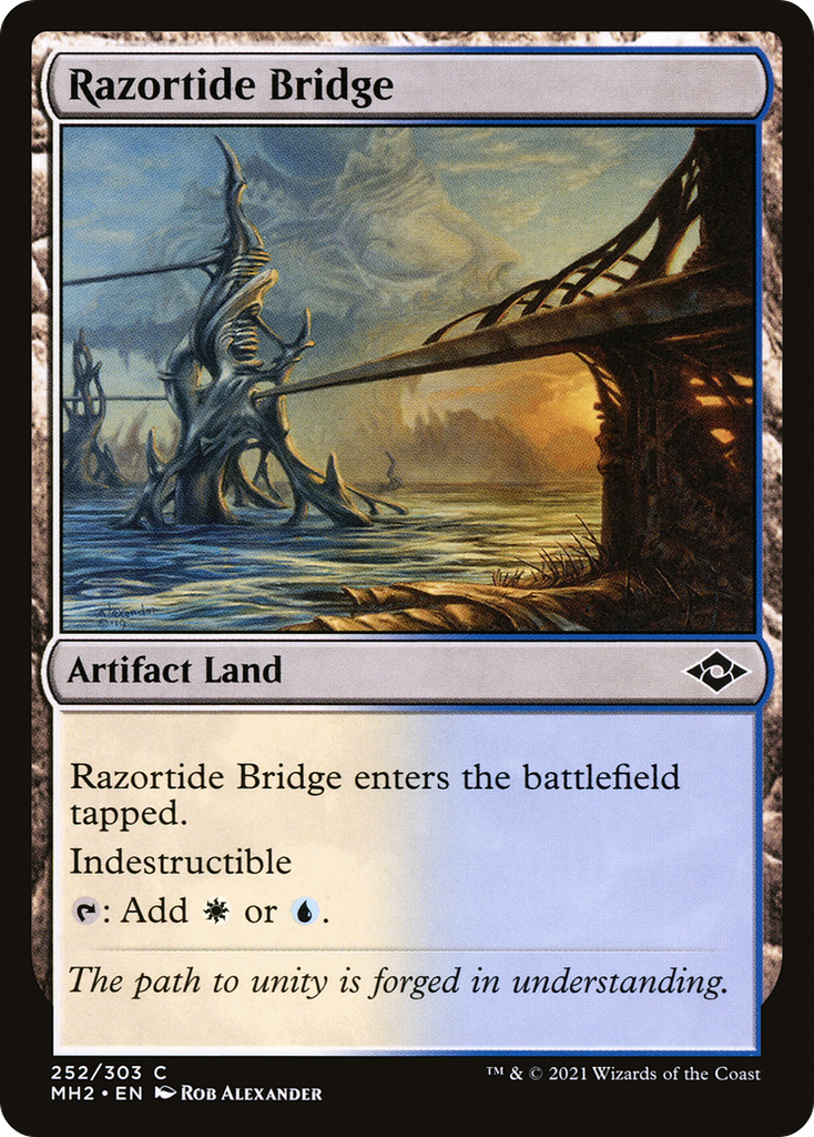 Magic: The Gathering - Razortide Bridge - Modern Horizons 2