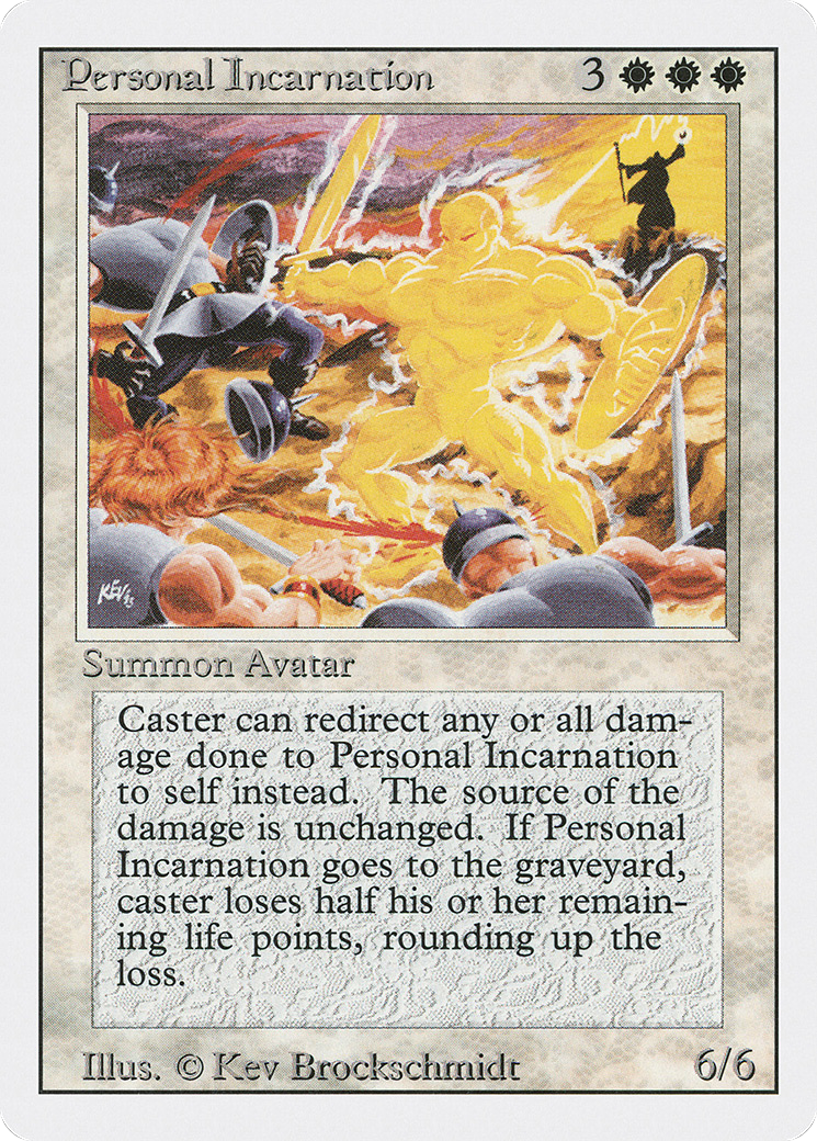 Magic: The Gathering - Personal Incarnation - Revised Edition
