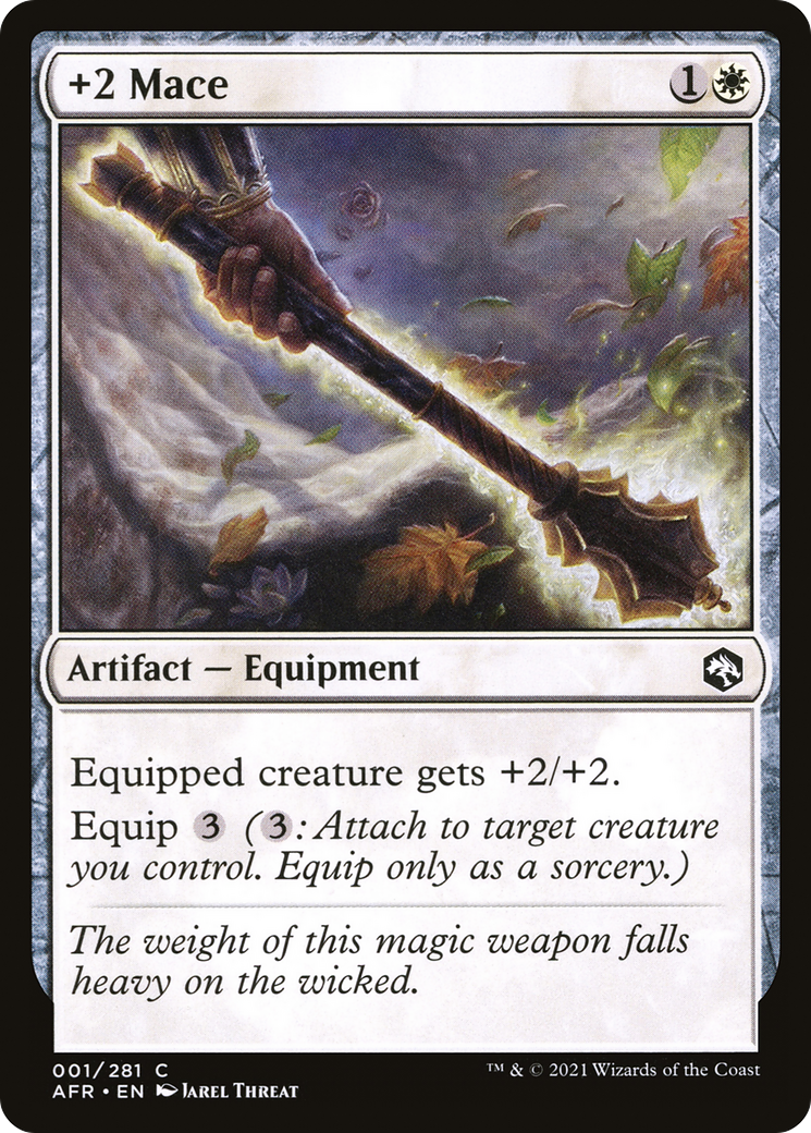Magic: The Gathering - +2 Mace Foil - Adventures in the Forgotten Realms