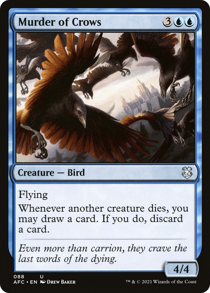 Magic: The Gathering - Murder of Crows - Forgotten Realms Commander