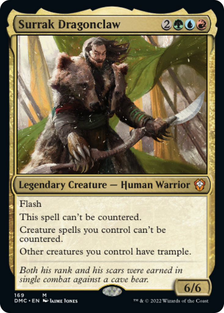 Magic: The Gathering - Surrak Dragonclaw - Dominaria United Commander