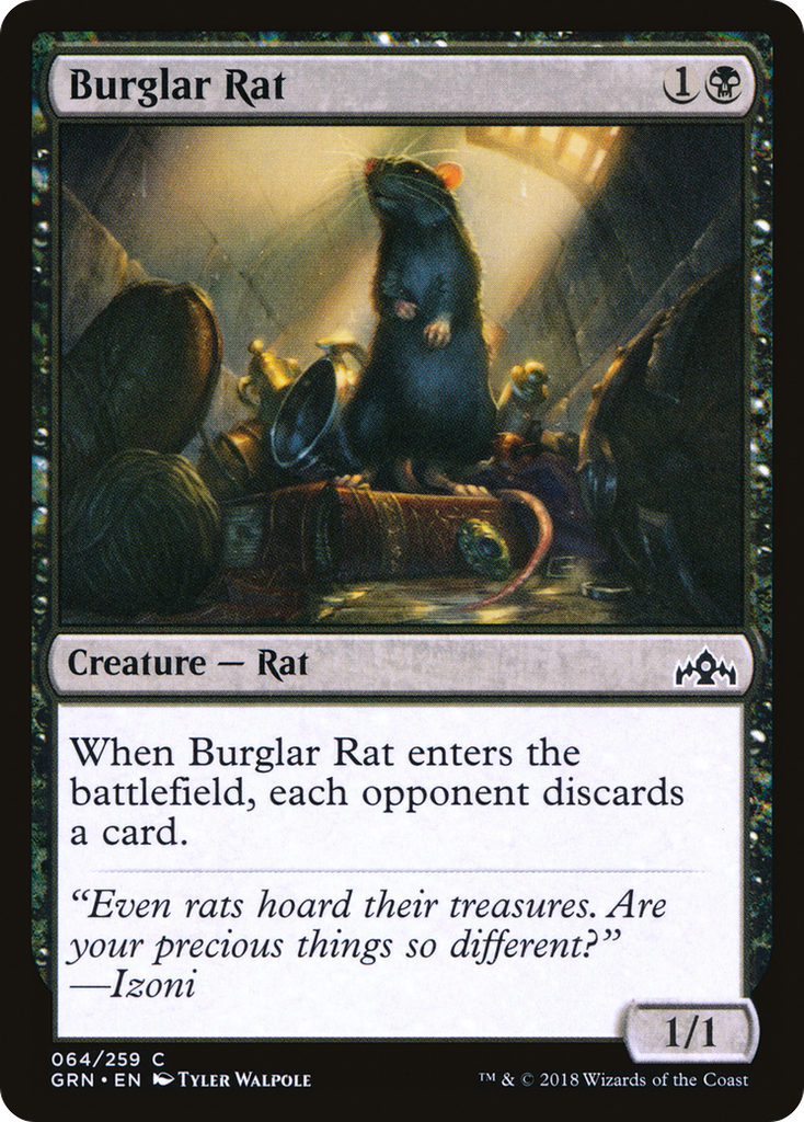 Magic: The Gathering - Burglar Rat - Guilds of Ravnica