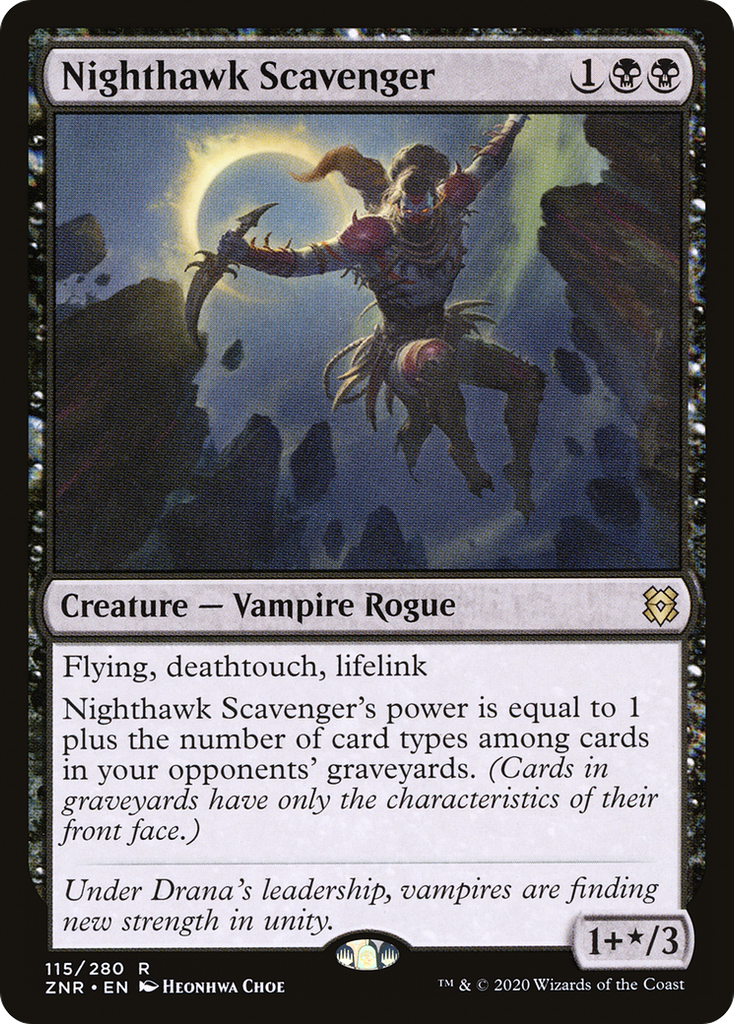 Magic: The Gathering - Nighthawk Scavenger - Zendikar Rising