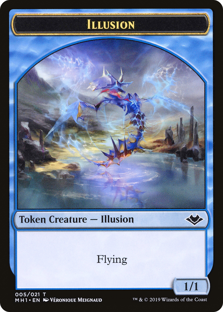 Magic: The Gathering - Illusion Token Foil - Modern Horizons Tokens