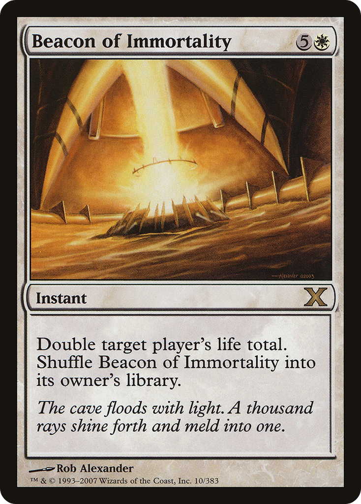 Magic: The Gathering - Beacon of Immortality - Tenth Edition