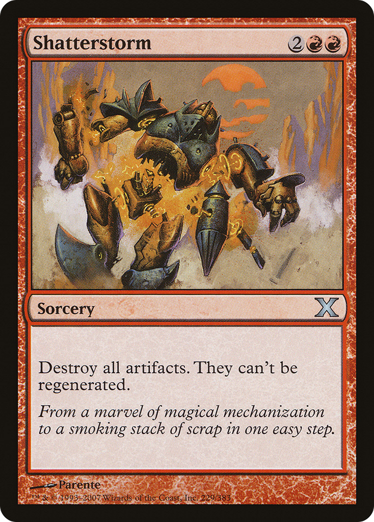 Magic: The Gathering - Shatterstorm - Tenth Edition