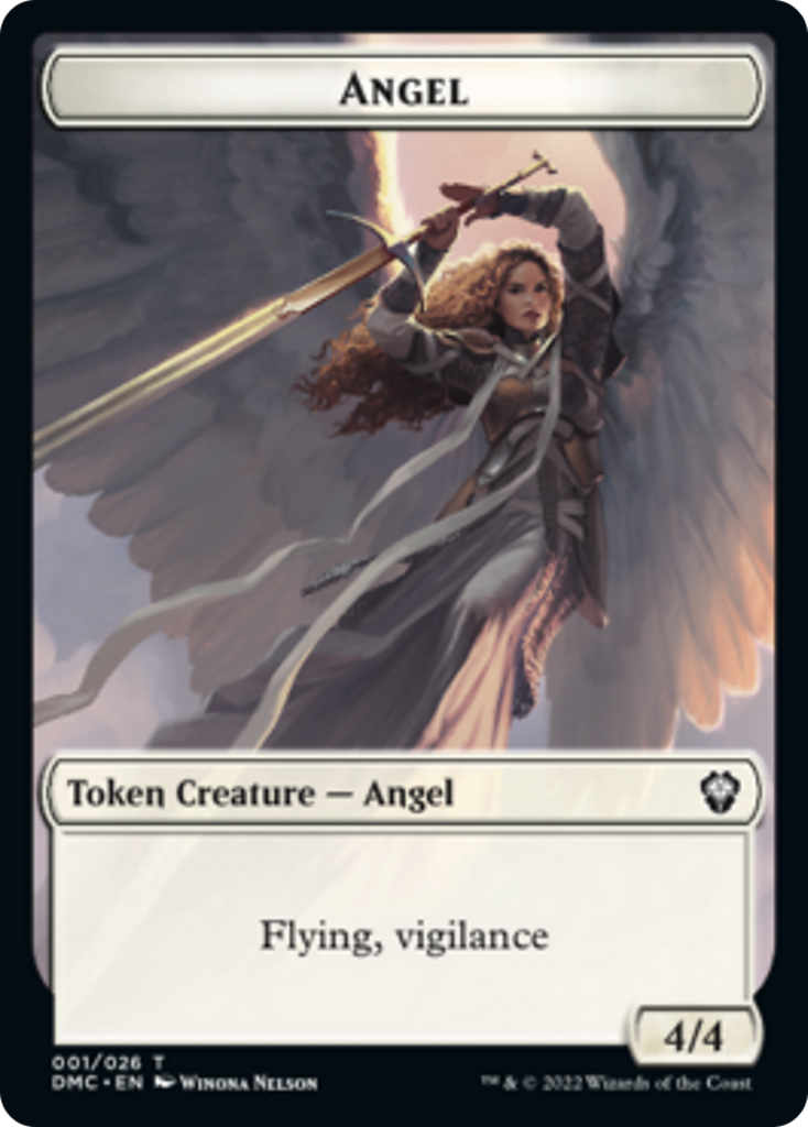 Magic: The Gathering - Angel Token - Dominaria United Tokens