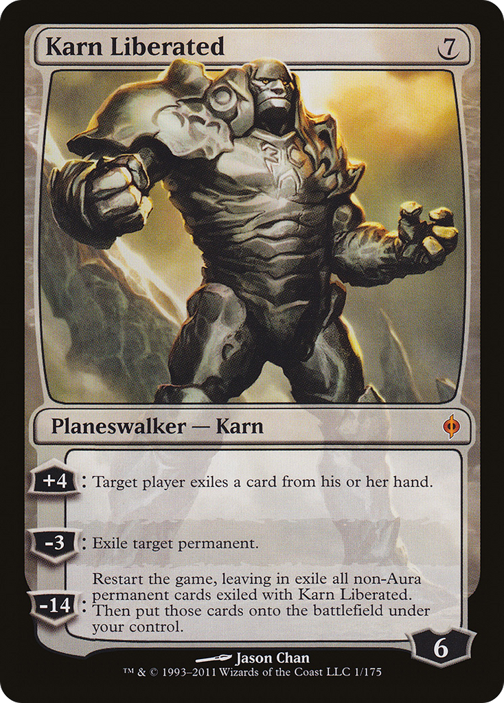 Magic: The Gathering - Karn Liberated - New Phyrexia