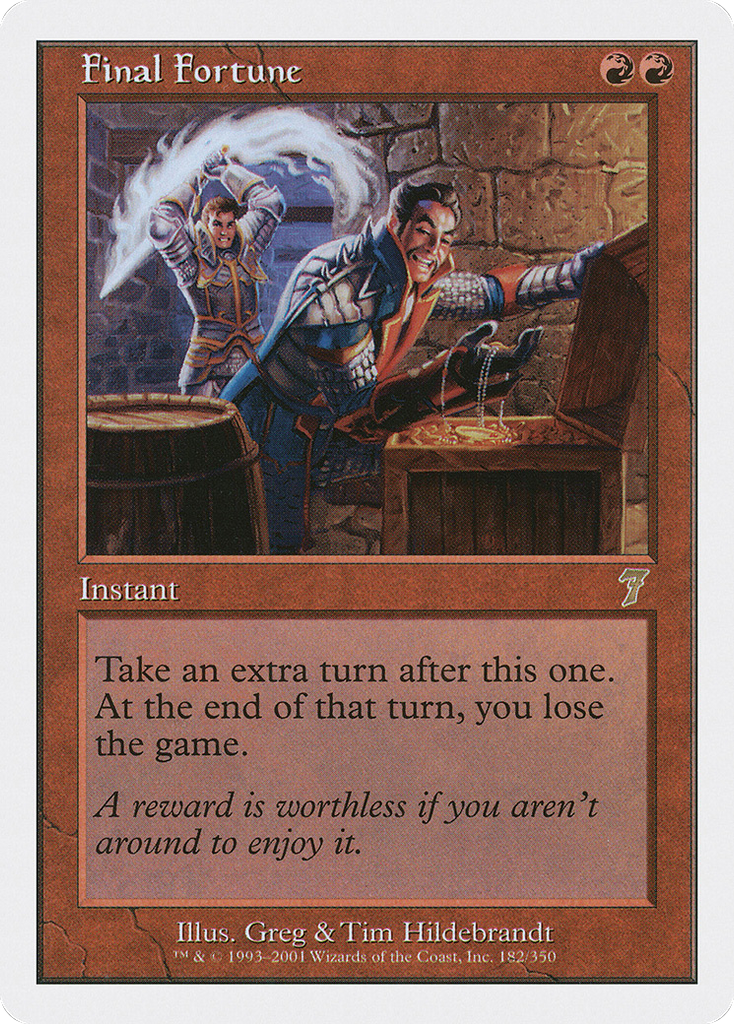 Magic: The Gathering - Final Fortune - Seventh Edition