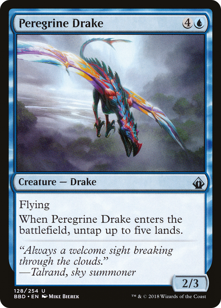 Magic: The Gathering - Peregrine Drake - Battlebond