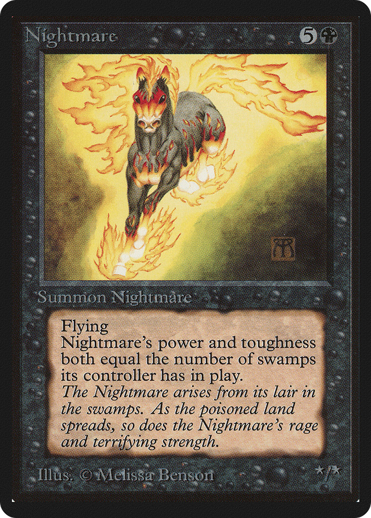 Magic: The Gathering - Nightmare - Limited Edition Beta