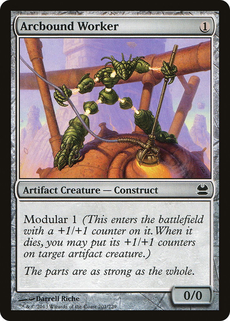 Magic: The Gathering - Arcbound Worker - Modern Masters