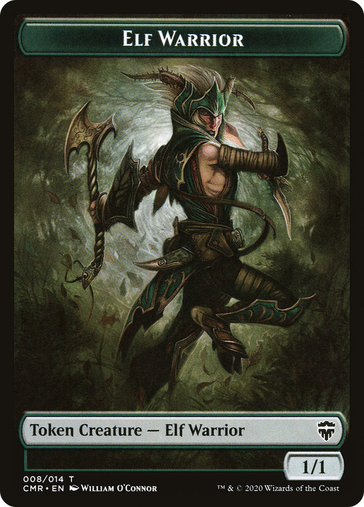 Magic: The Gathering - Elf Warrior Token - Commander Legends Tokens