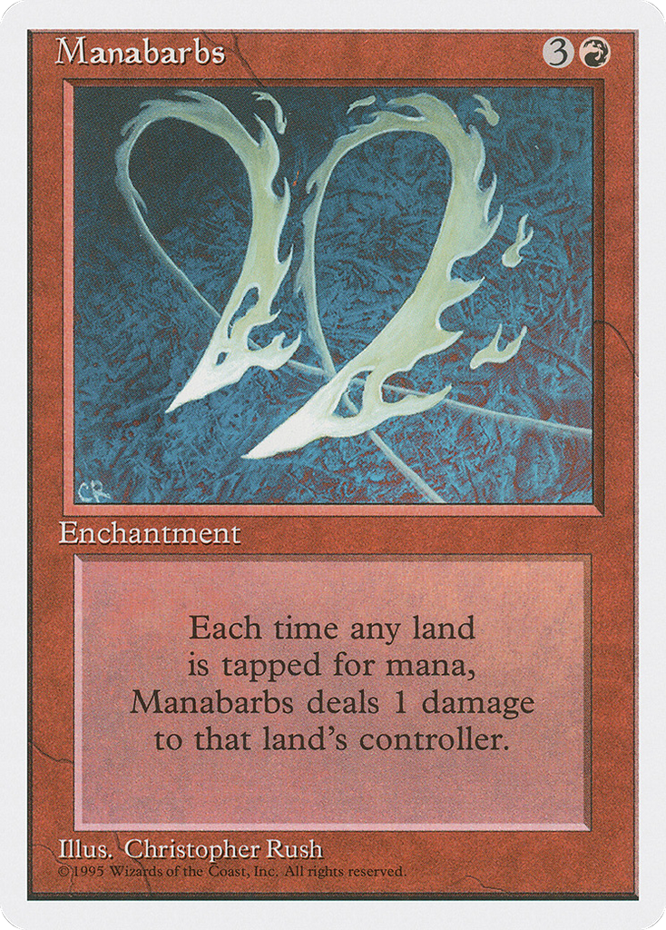 Magic: The Gathering - Manabarbs - Fourth Edition