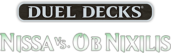 Magic The Gathering Duel Decks Nissa vs Ob Nixilis Logo