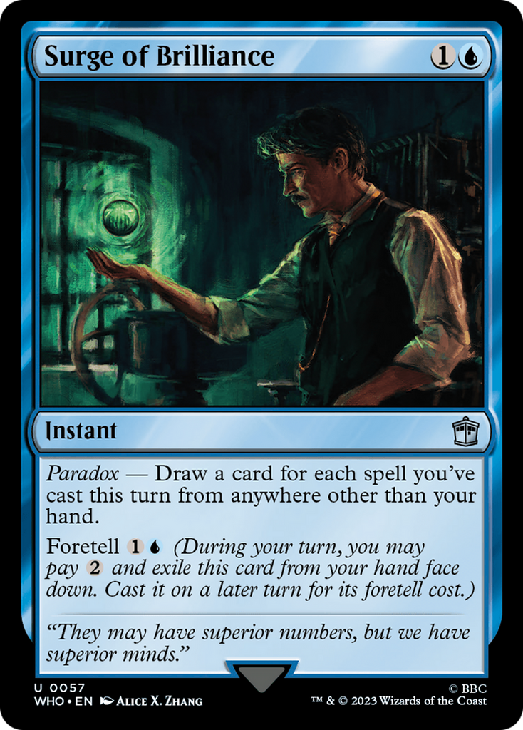 Magic: The Gathering - Surge of Brilliance - Doctor Who
