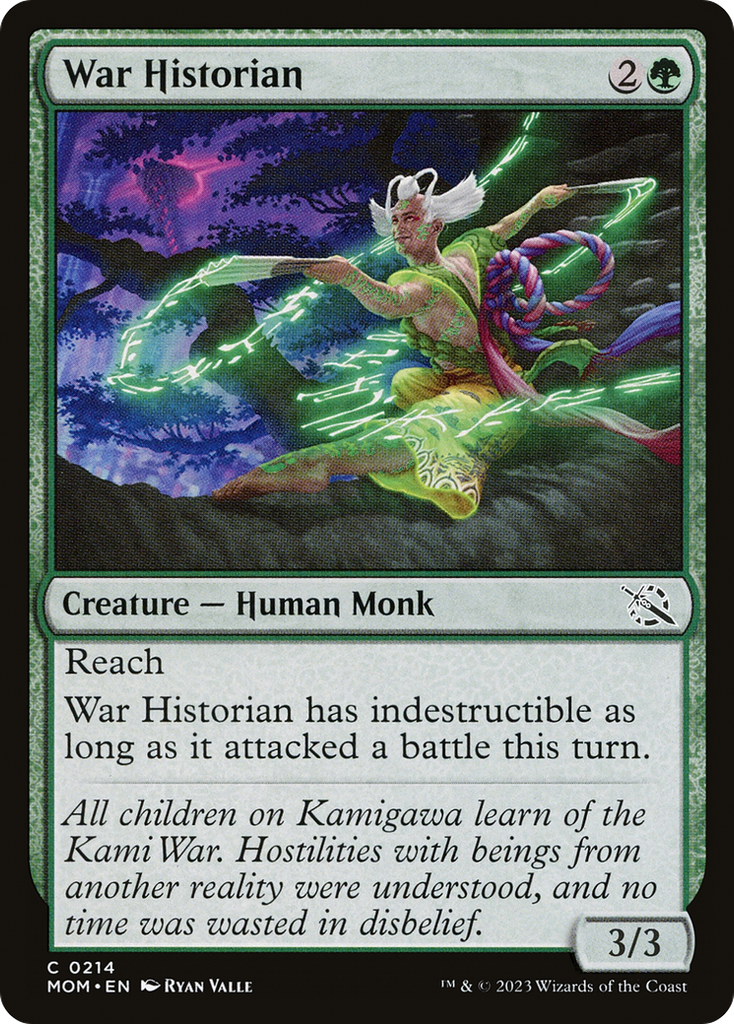 Magic: The Gathering - War Historian Foil - March of the Machine