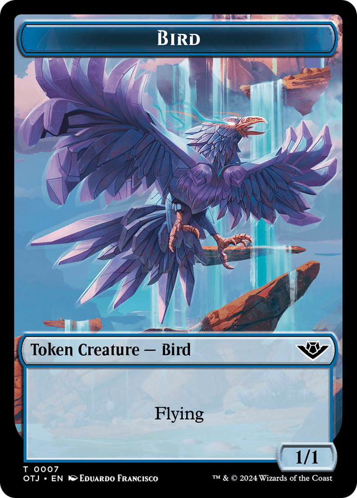 Magic: The Gathering - Bird Token - Outlaws of Thunder Junction Tokens