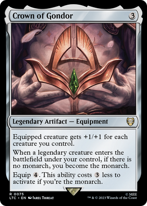 Magic: The Gathering - Crown of Gondor - Tales of Middle-earth Commander