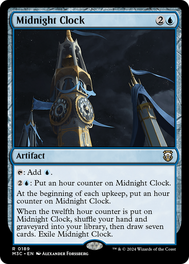 Magic: The Gathering - Midnight Clock - Modern Horizons 3 Commander