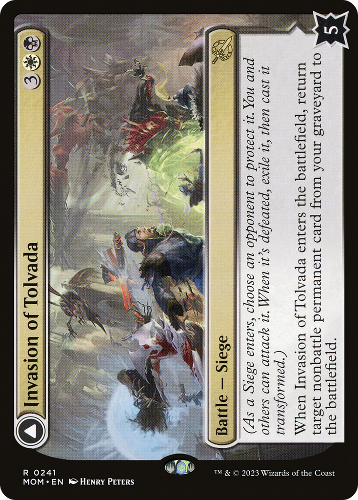 Magic: The Gathering - Invasion of Tolvada // The Broken Sky Foil - March of the Machine